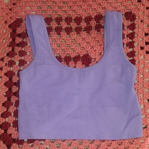 Size Small Lavender Crop Top Tank